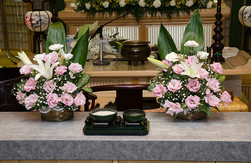供花