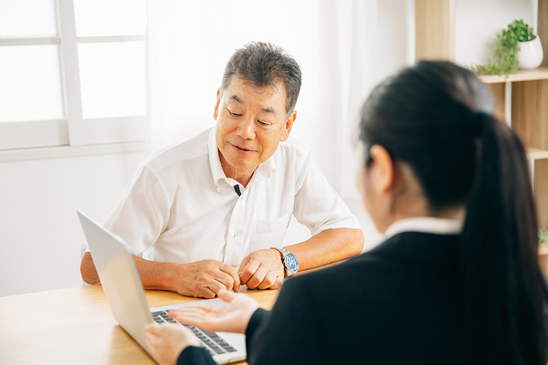 葬儀の打ち合わせ